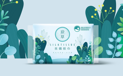 廈門包裝設(shè)計(jì)之美 原萃絲綢紙巾的精巧演繹
